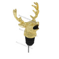 Vinho Pourer Personalizados Deer Head, Deer Wine Pourer